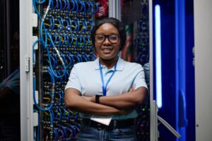 Cloud Engineer at work